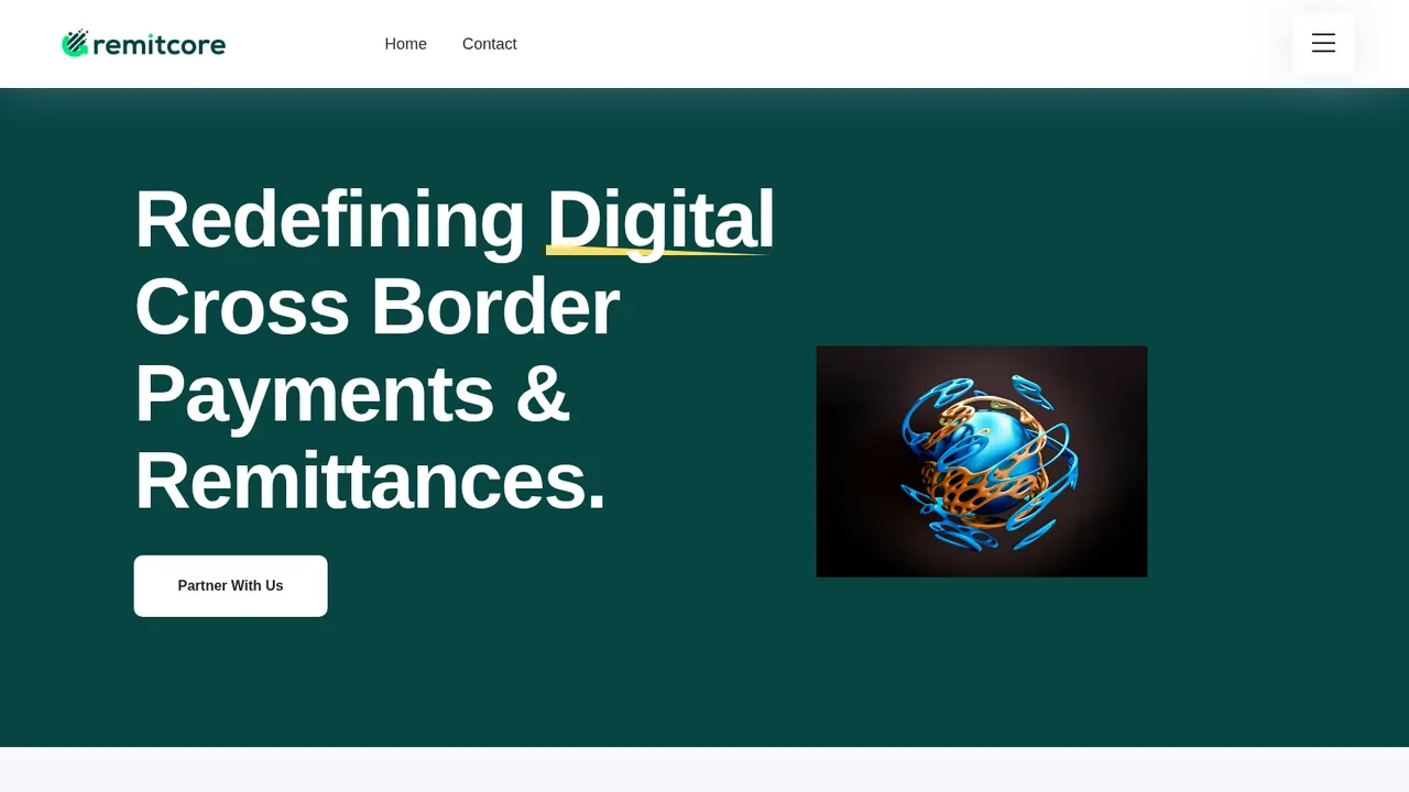 Remitcore — live site
